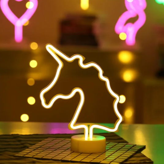 Unicorn Masaüstü Neon Led Tabela NeuNeon