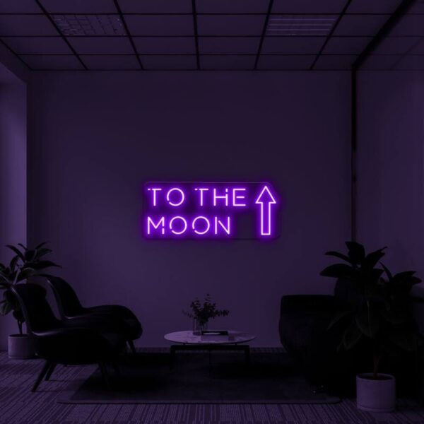 To The Moon Neon Tabela