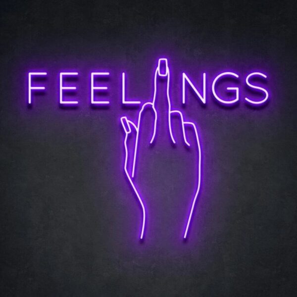 F*ck Feelings Neon Tabela