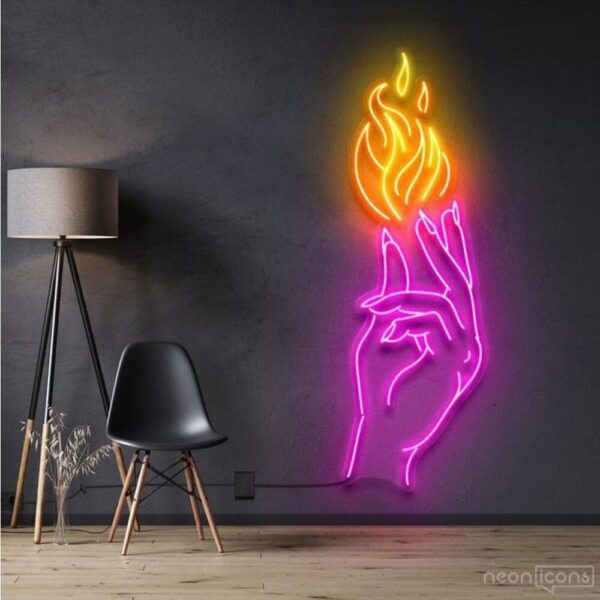Yakarım Bilirsin Neon Tabela