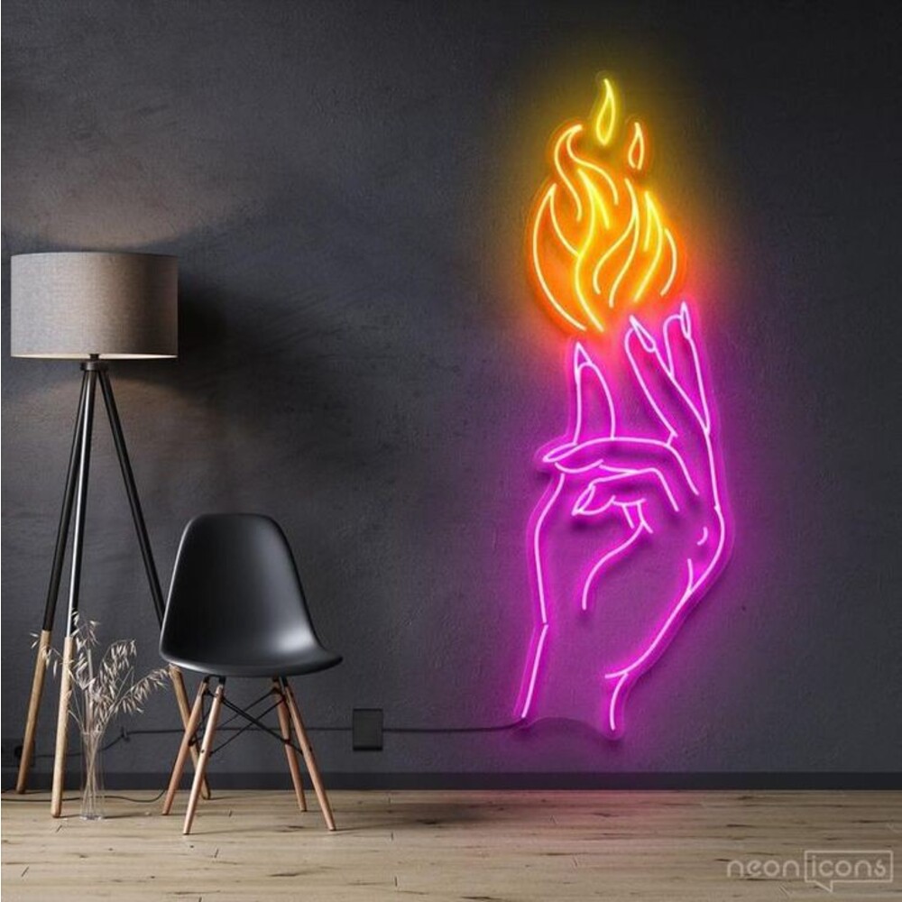 Yakarım Bilirsin Neon Tabela