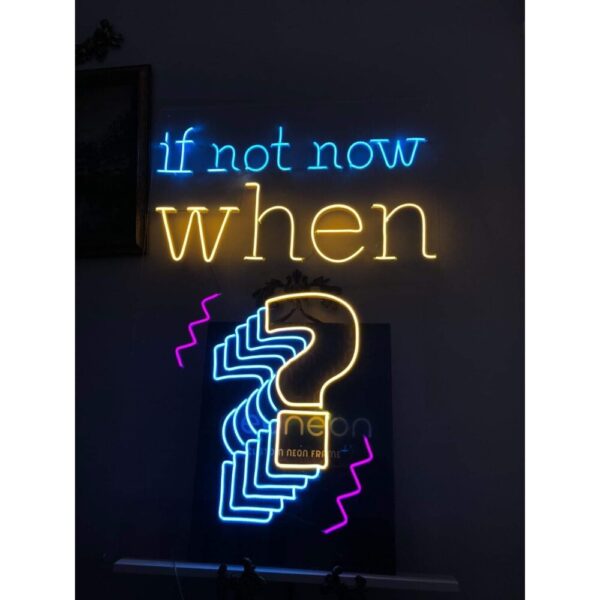 It's Not Now When?