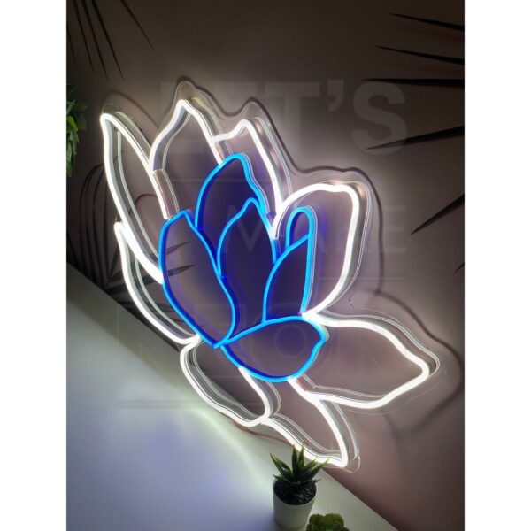 Lotus Çiçeği Neon Tabela