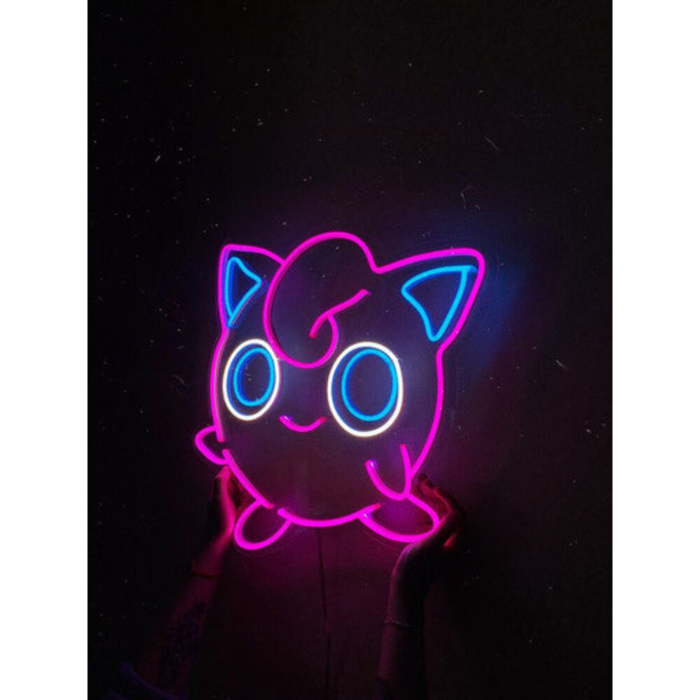 Sevimli Neon Işıklı Şeffaf Pleksi