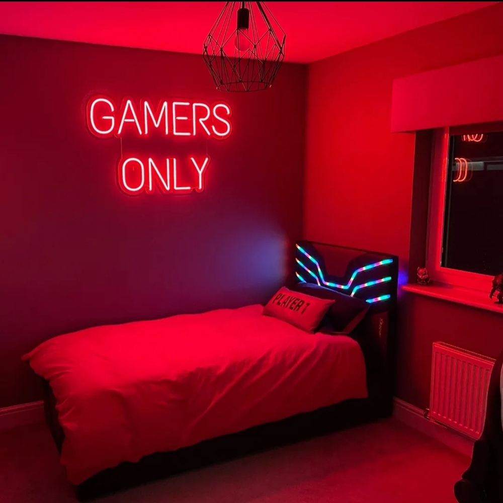 Gamers Only Neon Tabela