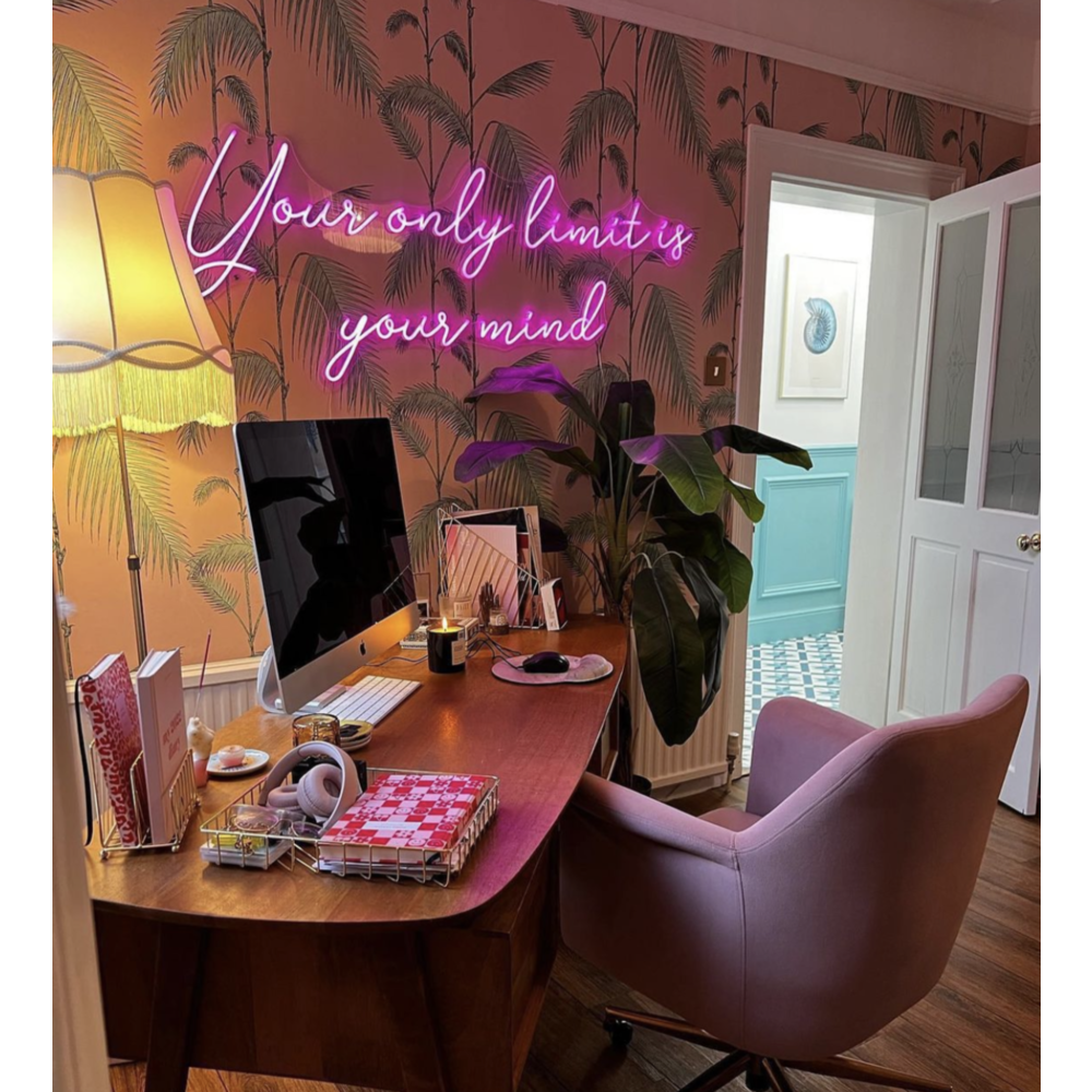 Your only limit is your mind neon tabela