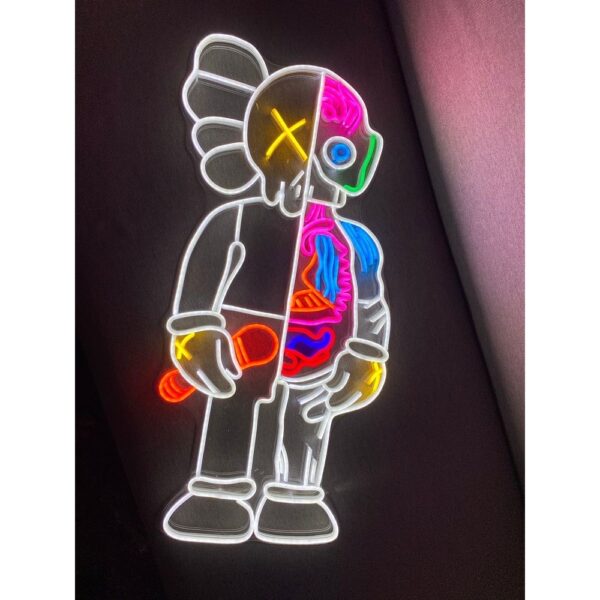 Kaws Robot Neon
