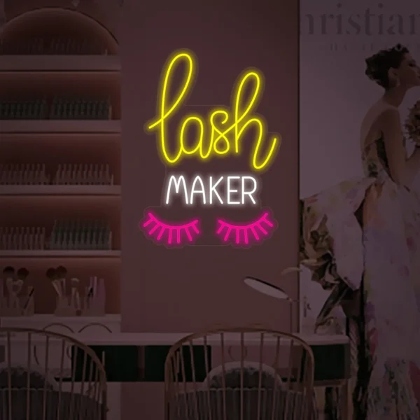 Lash Maker Neon Led Tabela