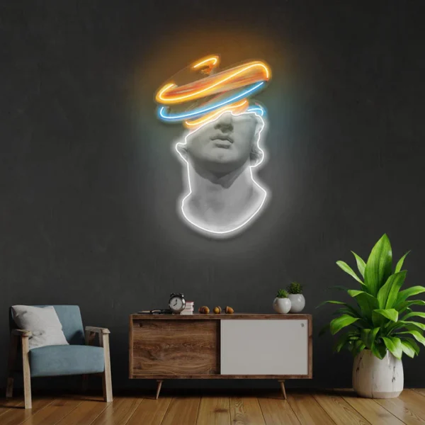 Heykel Neon Art - UV Baskı - Neon Led Tabela