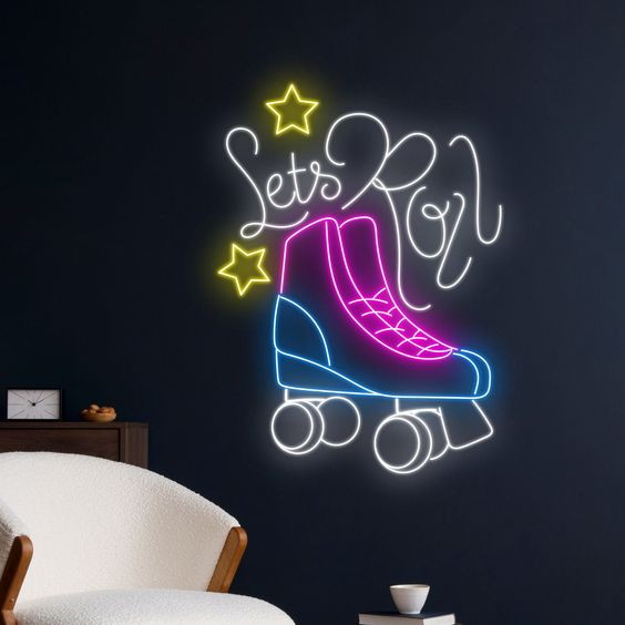 Lets Roll Paten Neon Tabela