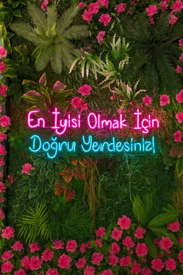 En İyisi Olmak İçin Doğru Yerdesiniz Neon Led Tabela